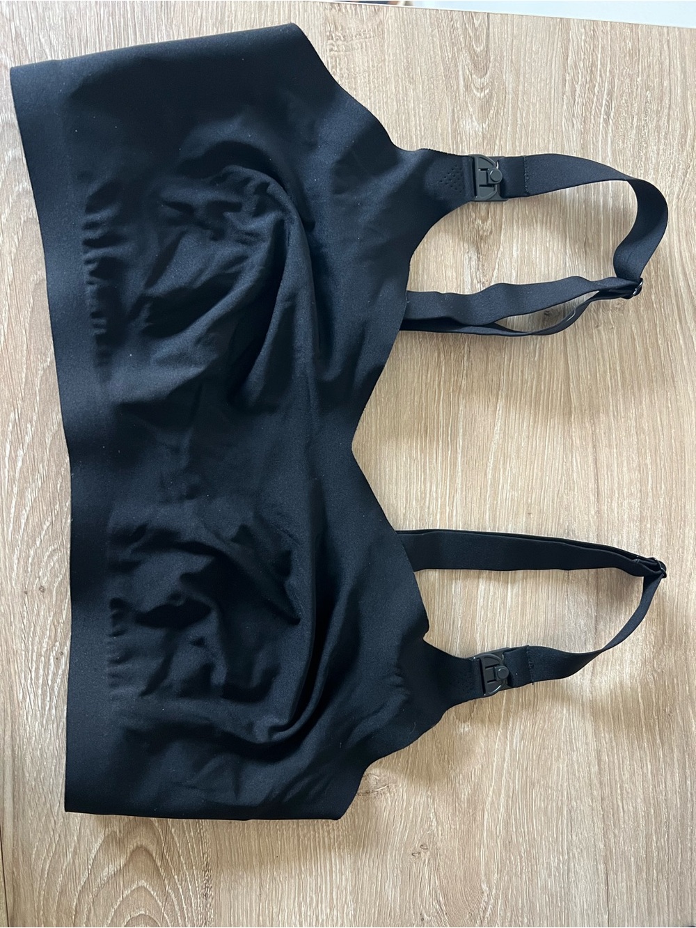 Kindred Bravely Black Wireless Seamless Nursing Bralette